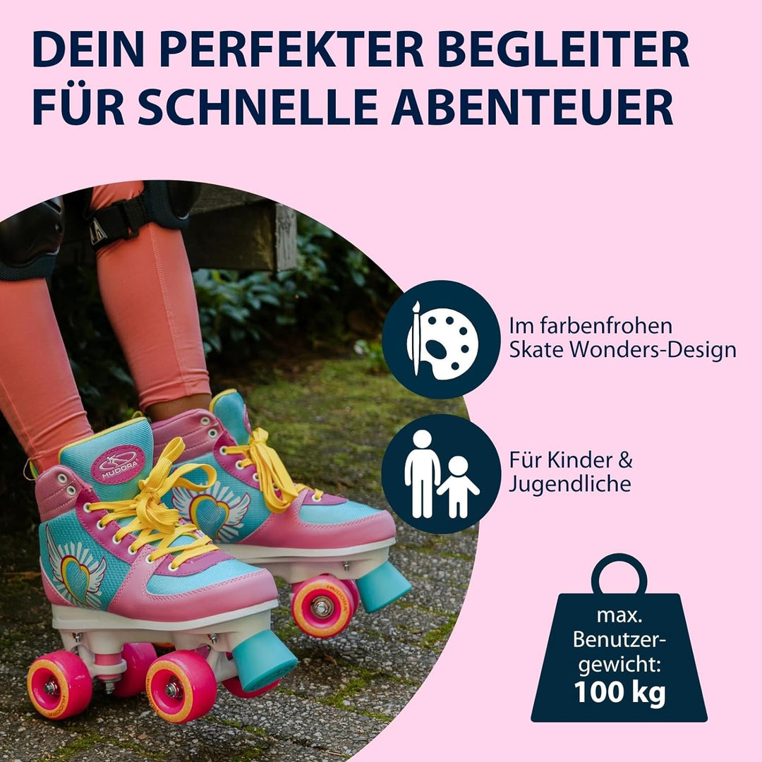 HUDORA Rollschuh Skate Wonders Gr. 35-40 35/36, 35/36