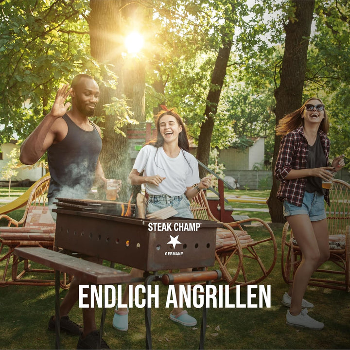 Steak Champ Leder Holster für Bull Fork Fleischgabel: Ledertasche für Gabel, zum Befestigen am Gürte