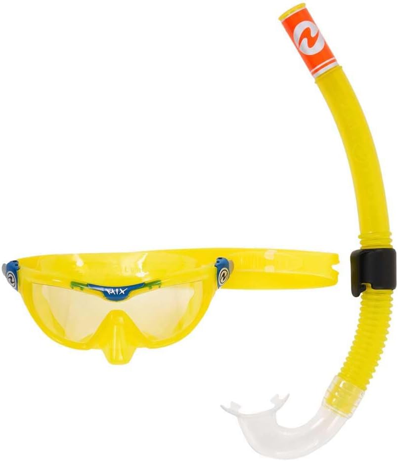 AQUALUNG Combo Mix , Tauchmaske + Schnorchel für Tauchen, Wassersport und Schnorcheln für Kinder ab
