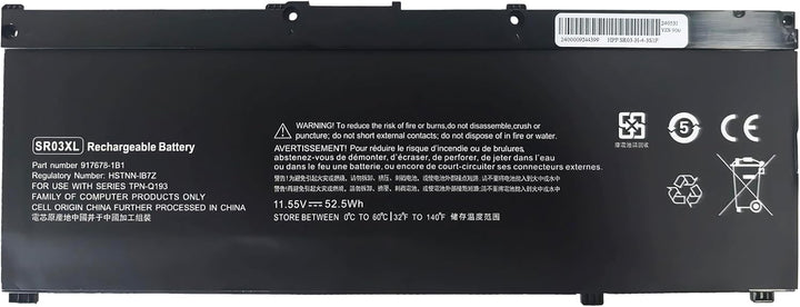 Laptop Akku SR03XL für HP Envy X360 15-CN0000 15-CP0000 17-BW0000 Pavilion 15-CX0000 CX0056WM CX0058