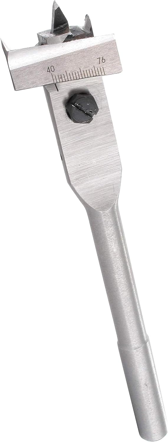 FAMAG Verstellbarer Zentrumbohrer 15-45mm Schaft zylindrisch 12 x 50 mm