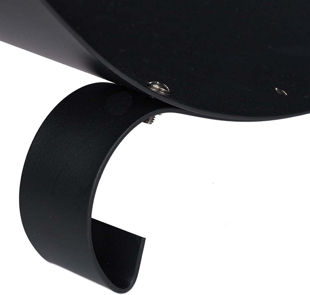 Relaxdays Kaminholzkorb Metall, Holztrage mit Henkel, HBT: 42,5 x 43,5 x 30 cm, innen, Holzkorb für