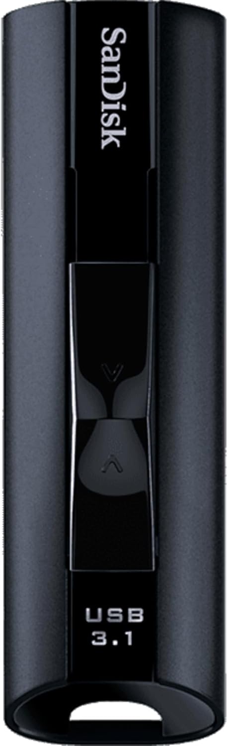 SanDisk Extreme PRO USB 3.2 Solid State Flash-Laufwerk 512 GB (Lesen mit 420 MB/s, Schreiben mit 380