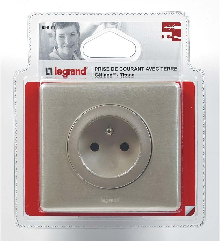 Legrand – Der AVEC Terre Céliane – 16 A – Titane, titan