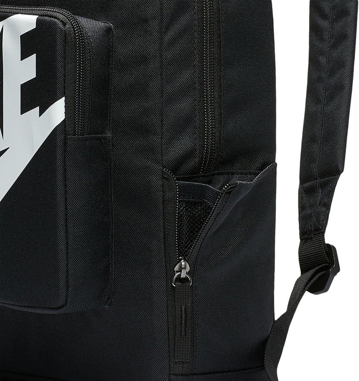 Nike Unisex Kinder Classic Rucksack (1er Pack) 16 Lang Schwarz/Schwarz/Weiss, 16 Lang Schwarz/Schwar