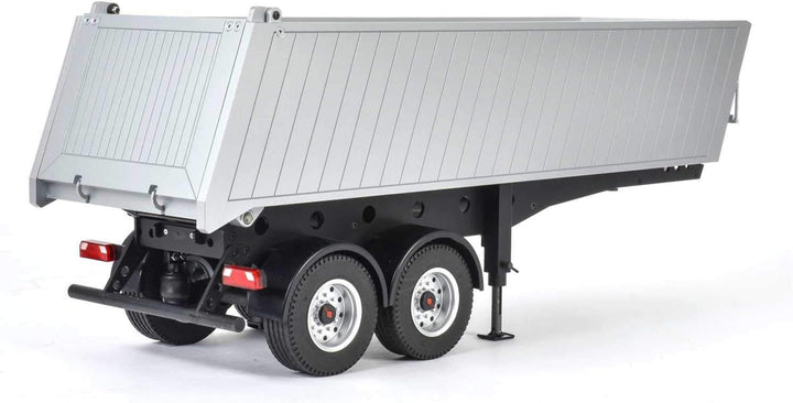 CARSON 500907312 - 1:14 2-Achs Muldenkipper Sattelauflieger, RC-Truck, Ersatzteile, Tuningteile, Zub