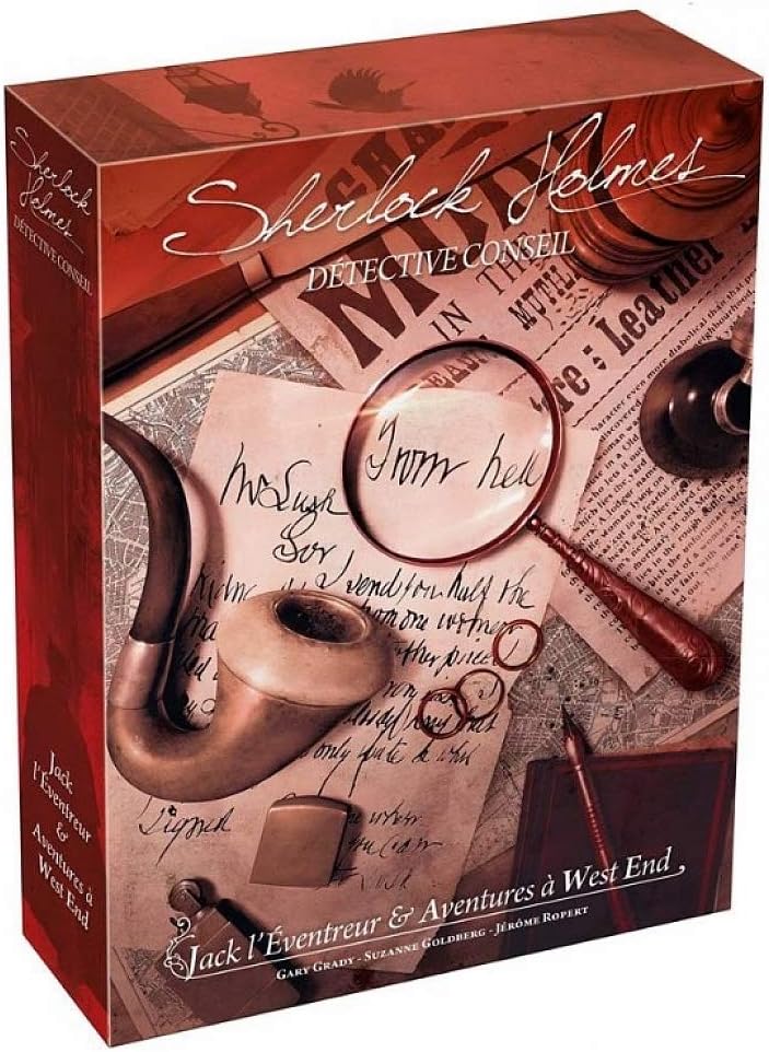 'Asmodee – scshjw01fr – Sherlock Holmes Jack der Ripper – Abenteuer zu West End, Französische Ausgab