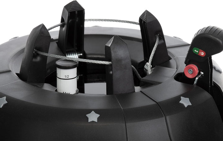 Brandsseller Christbaumständer Weihnachtsbaumständer Tannenbaumständer mit Fusshebeltechnik - Anthra