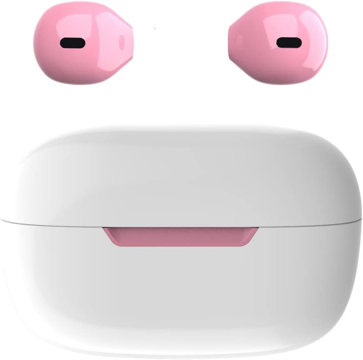 Mini Wireless Bluetooth Ohrhörer Kleine Kopfhörer Semi In-Ear Headset mit Ladetasche Freisprecheinri