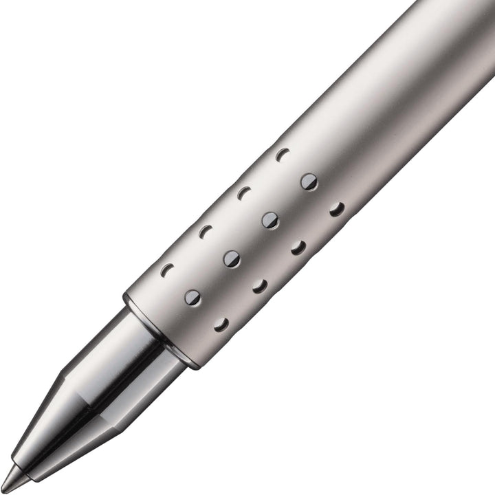 LAMY swift Tintenroller 335 aus Edelstahl in mattem Lack-Finish - ohne Verschlusskappe mit versenkba