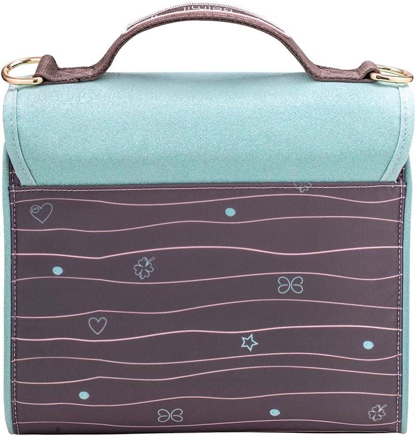 Belmil Premium Petite Kindergarten Schultertaschen Umhängetasche für Mädchen (305-51/P) Mint, Mint