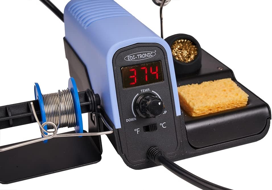 Digitale regelbare Lötstation ZD-8919 SET2 480°C 30W Lötkolben Löten Lötzinn Lötschwamm
