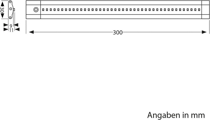 ledscom.de Smarte LED Unterbau-Leuchte SIRIS weiss matt mit WLAN-Controller, flach, Smart-Home, Alex