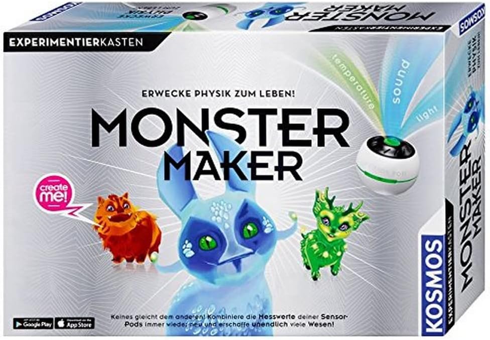 Kosmos 620486 - Monster Maker, Erwecke Physik zum Leben, Experimentierkasten, elektronisches Spielze