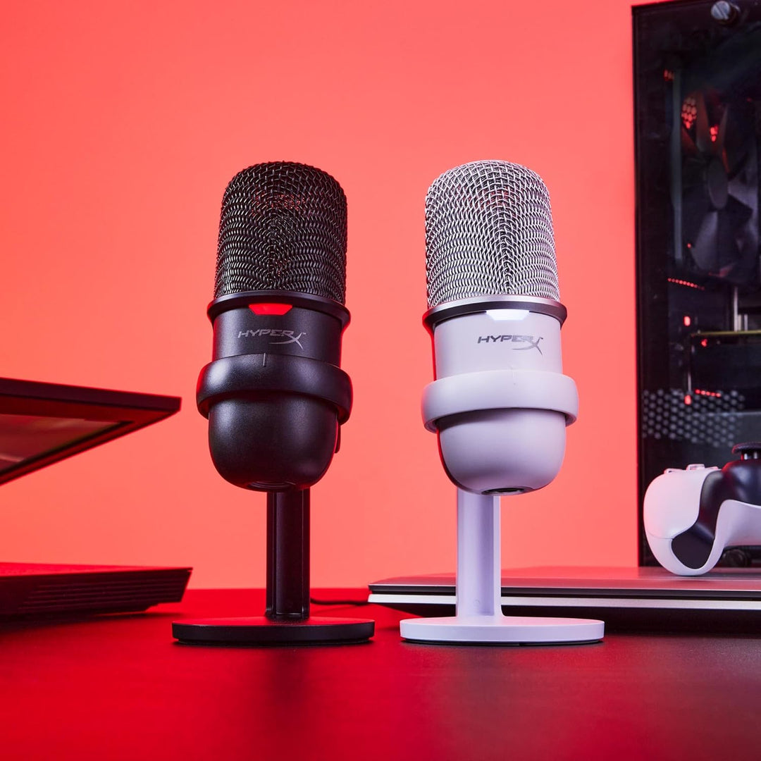 HyperX SoloCast – USB-Kondensator-Gaming-Mikrofon, für PC, PS4 und Mac, Tap-to-Mute Sensor, Kardioid