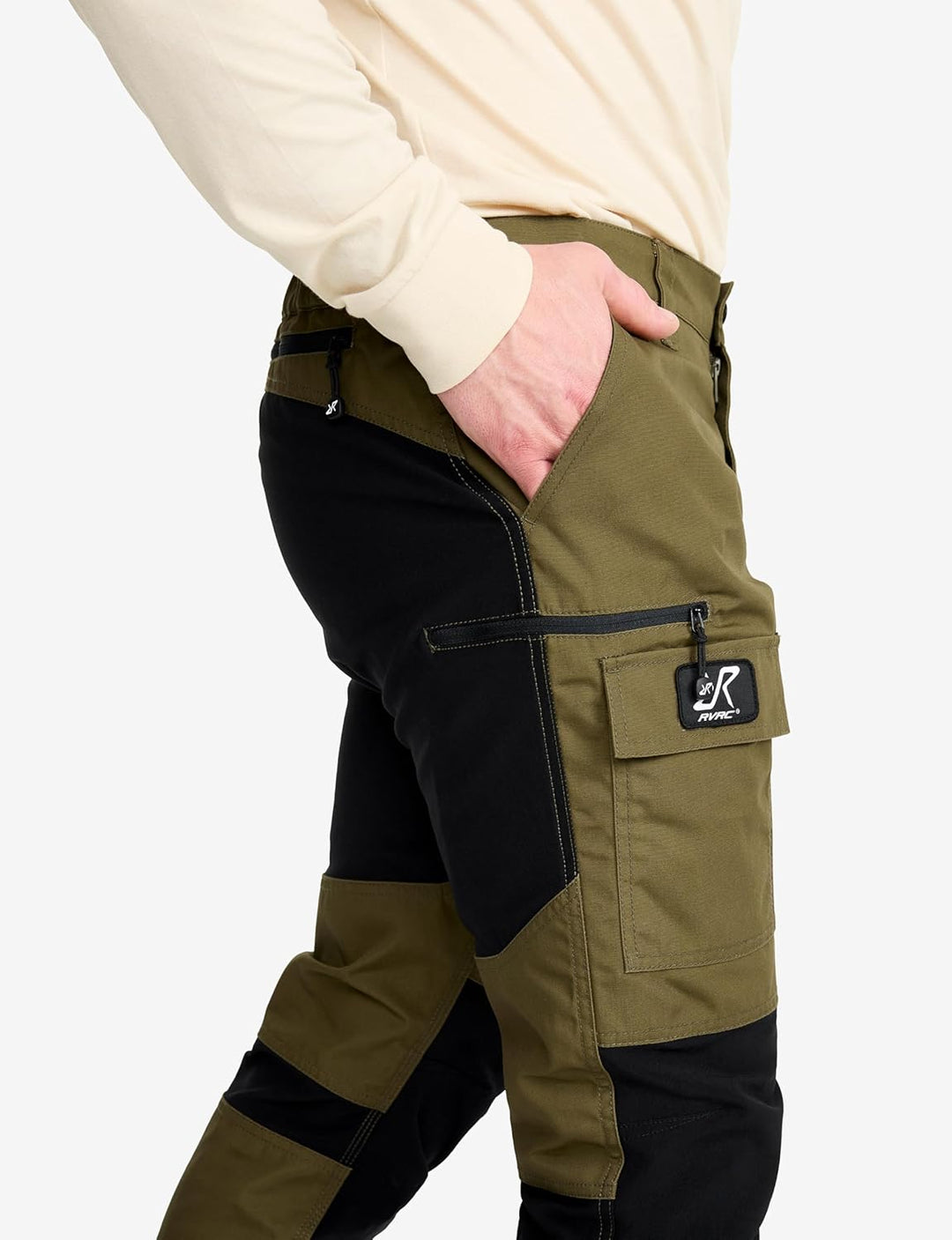RevolutionRace Herren Nordwand Pants, Hose zum Wandern und für viele Outdoor-Aktivitäten S Dark Oliv
