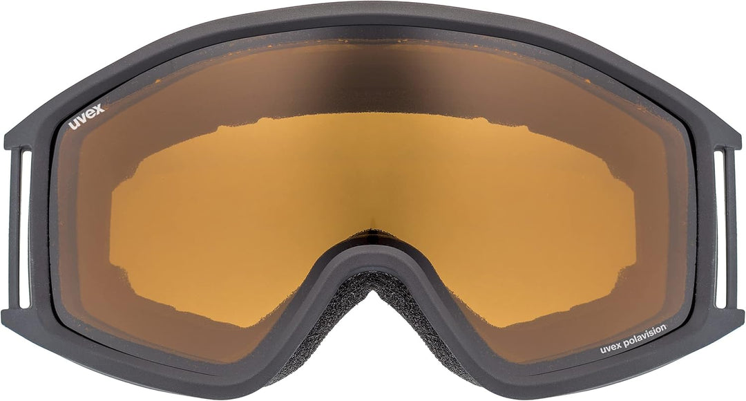 Uvex Unisex G.gl 3000 P Skibrille (1er Pack) Einheitsgrösse black mat/brown-clear, Einheitsgrösse bl