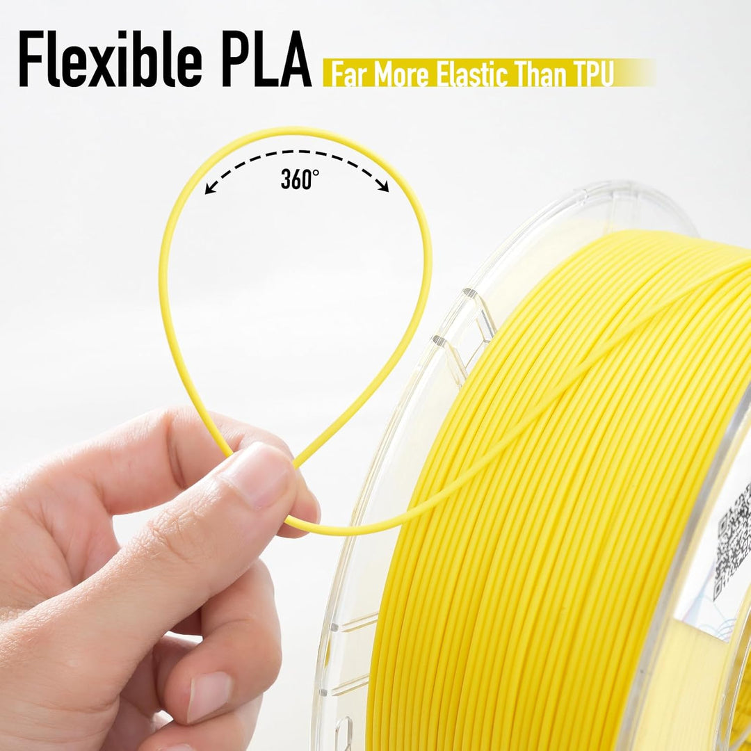 YXPOLYER Flexible PLA Pro 3D-Drucker-Filament Himmelblau für luftlose Basketbälle Airless-Ball mit r
