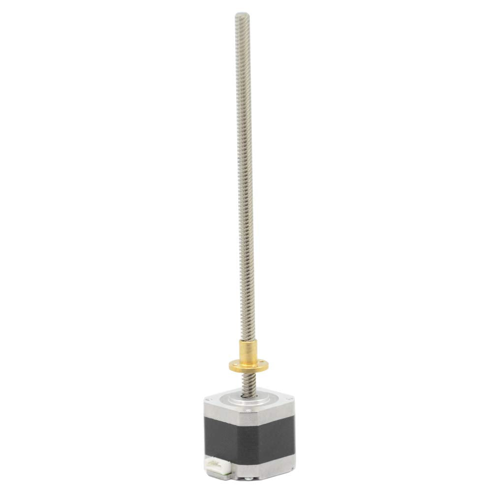 Iverntech NEMA 17 Schrittmotor mit Integrierter 210 mm T8 Leitspindel Ersatz für Monoprice Select Mi