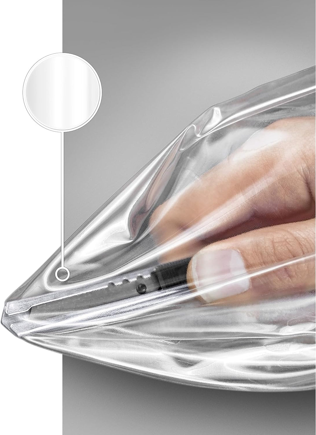 Luxshield Ladekantenschutz Folie für Porsche Macan 1 (I) 95B Facelift I 2018-2021 - Stossstangenschu