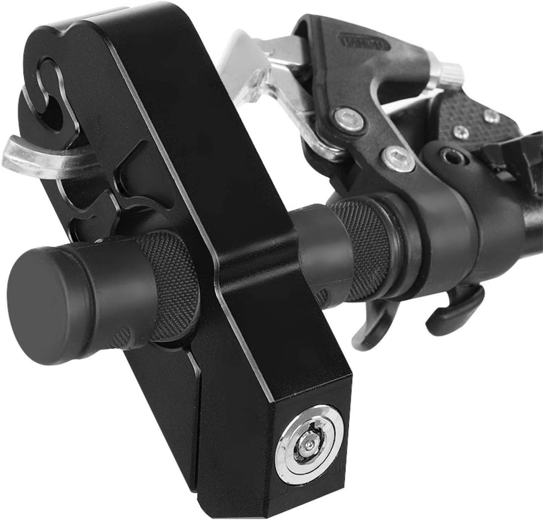 Motorradschloss, Quad Lock Motorradhalterung, MotorradgriffschlossDiebstahlsicherung für Motorräder,