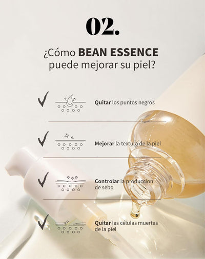 [mixsoon] Bean Essence 50ml - EWG Green Grade, Mild Facial Serum, K-beauty