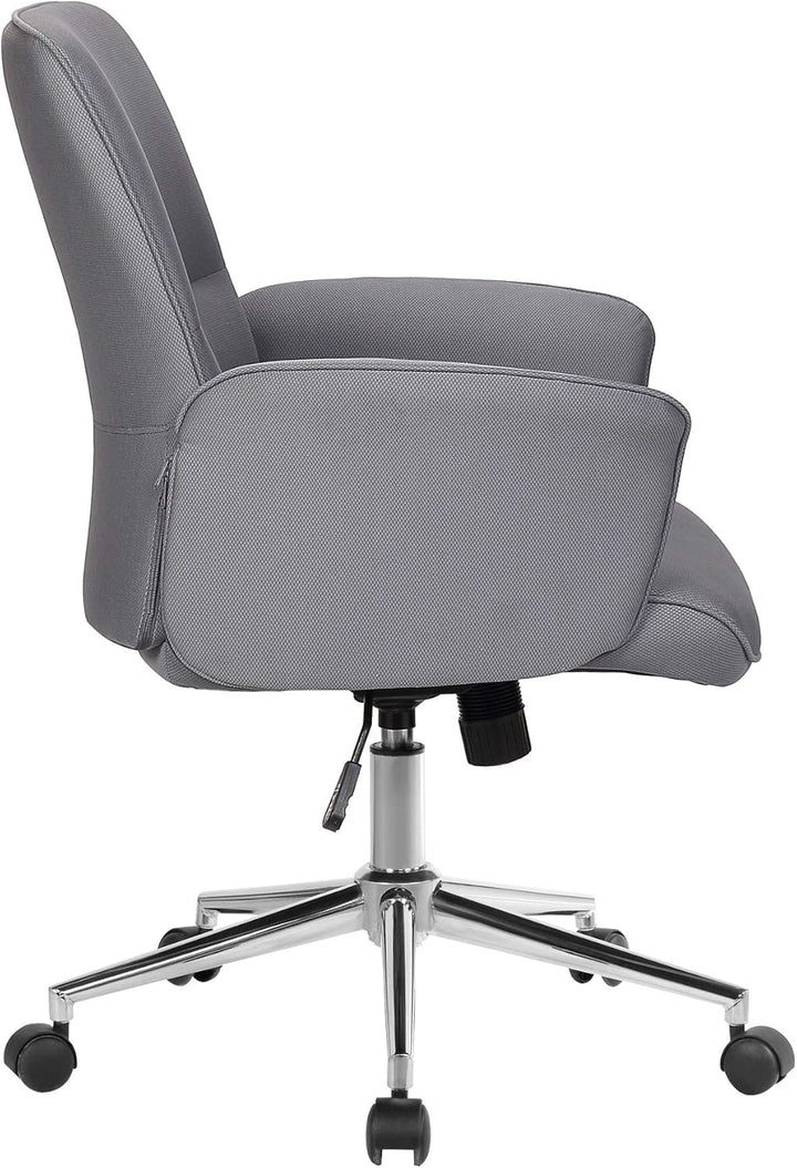 SixBros. Bürostuhl Grau 0704M/8062 Grau 8062, Grau 8062