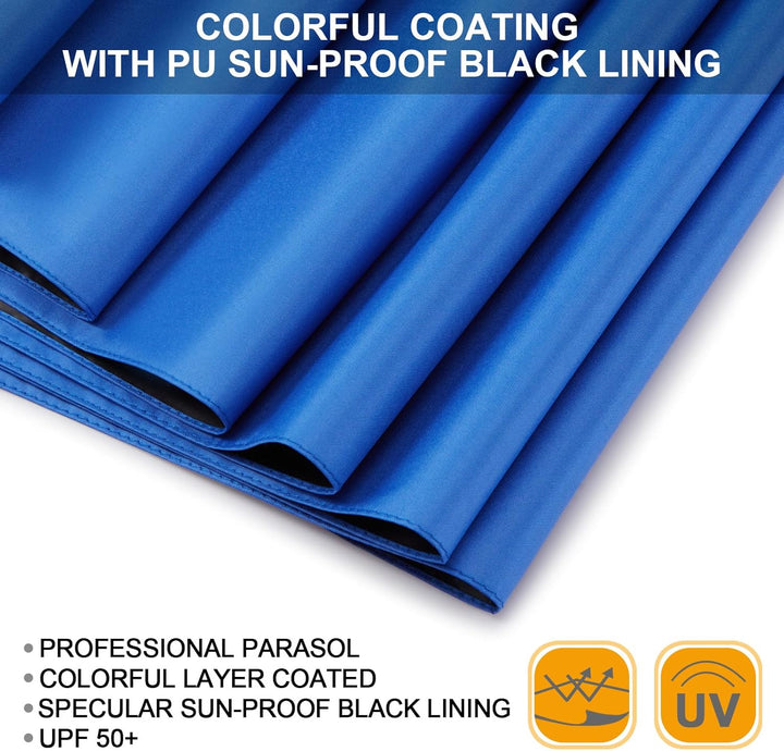 G4Free 62/68/72 Inch UV-Schutz Winddicht Sonnen- und Regenschirm Golfschirm Autorisches Öffnen Doppe