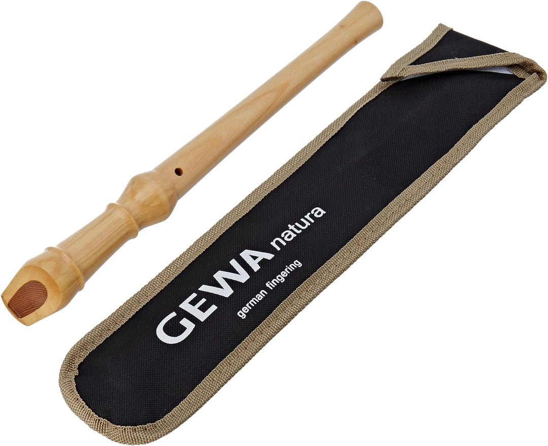 Gewa 700180 C-Sopran Blockflöte Natura dt.Griffweiser, Grifftabelle & Voggy's Blockflötenschule: Für