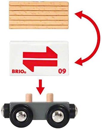 BRIO Bahn 33888 - Güterzug mit Frachtladung