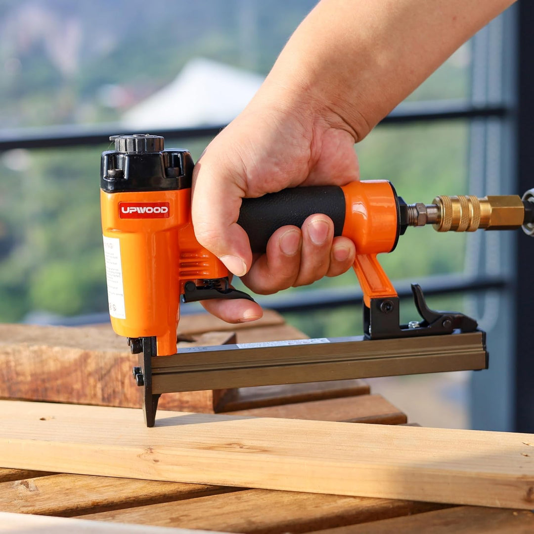 UPWOOD 7116 Pneumatischer Heftgerät, 22 Gauge, 3/8 Zoll Krone, 1/4 Zoll bis 5/8 Zoll Länge, luftbetr