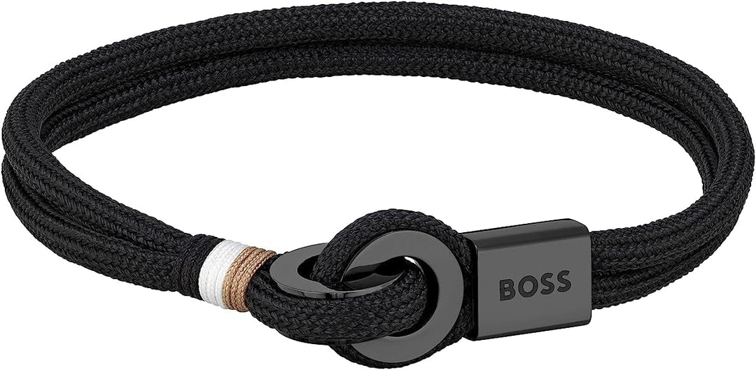 BOSS Jewelry armband für Herren Kollektion THAD SPORT aus Nylon - Erhältlich in Verschiedenen Grösse