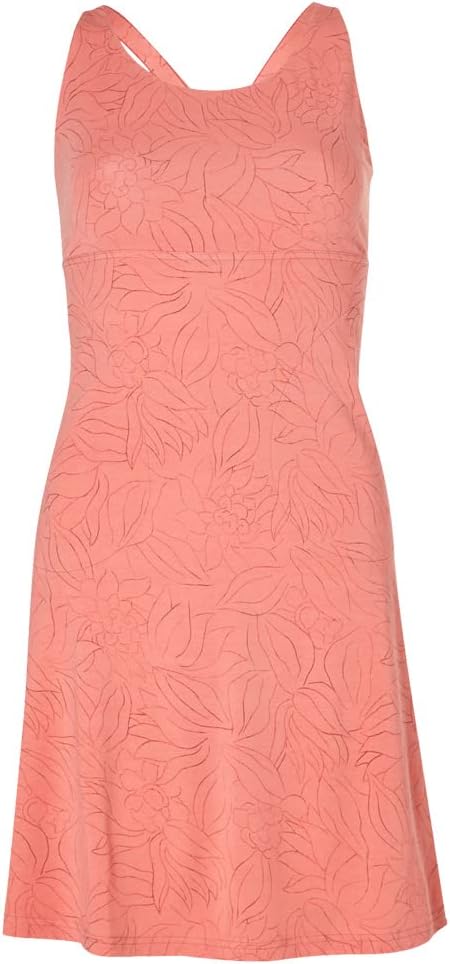 Sherpa Neha Dress Women XS Brick Dust Leaf, XS Brick Dust Leaf