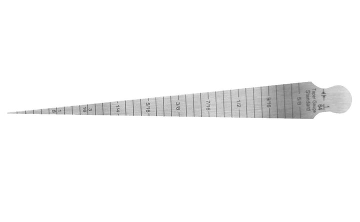 CNC QUALITÄT Messkeil Messbereich 1-15 mm - aus Werkzeugstahl