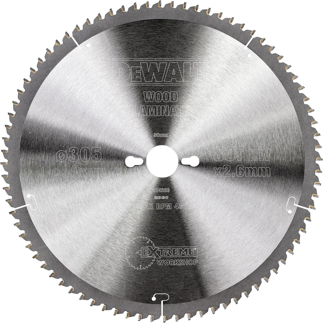 DEWALT Kreissägeblatt Extreme DT4283 (für den Einsatz auf Stationärsägen, für extra feine Schnitte i