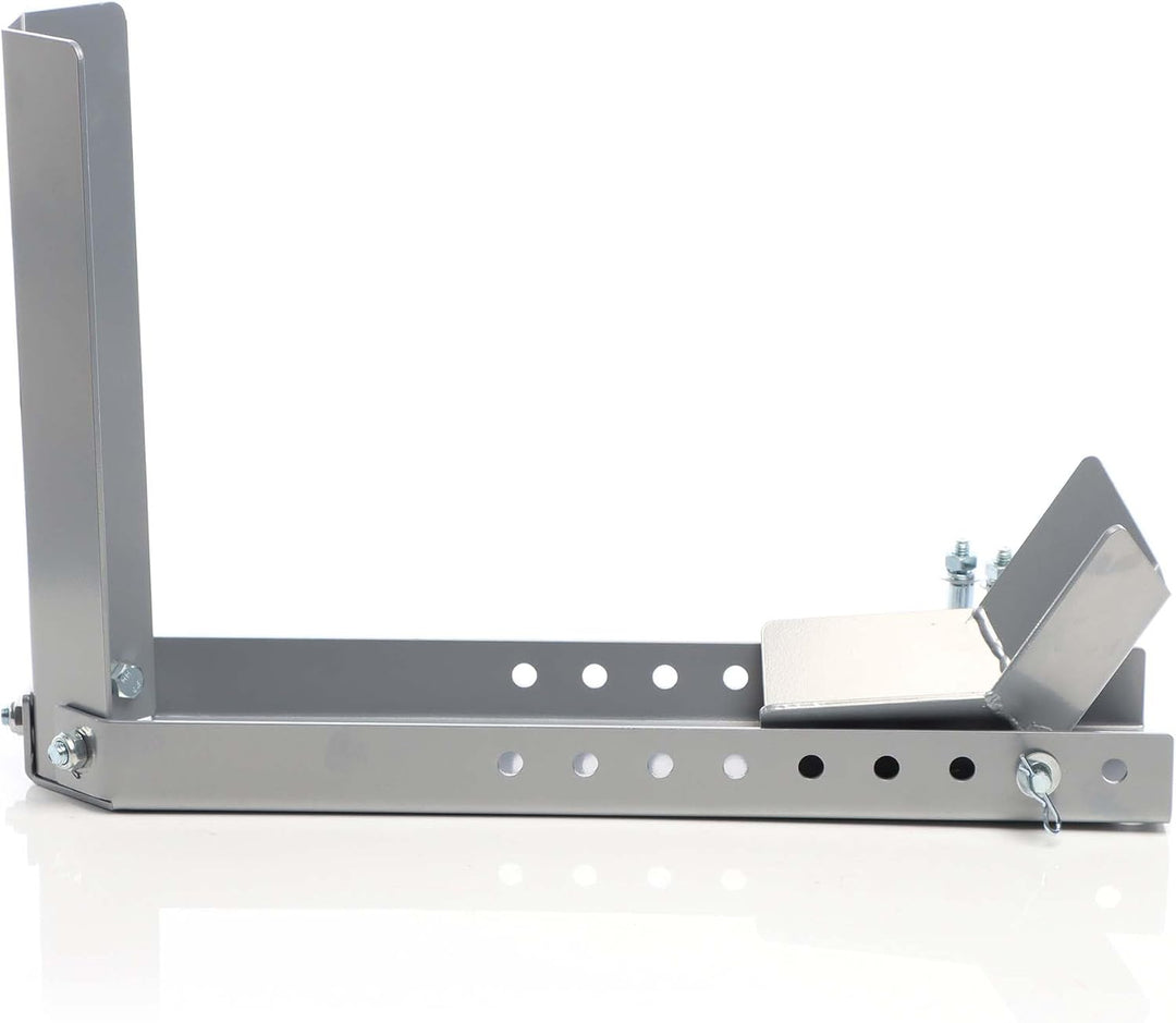 XPOtool Motorradständer für 8-24" bis 450 kg, 145 mm Reifenbreite, Motorradwippe aus Stahl für Vorde