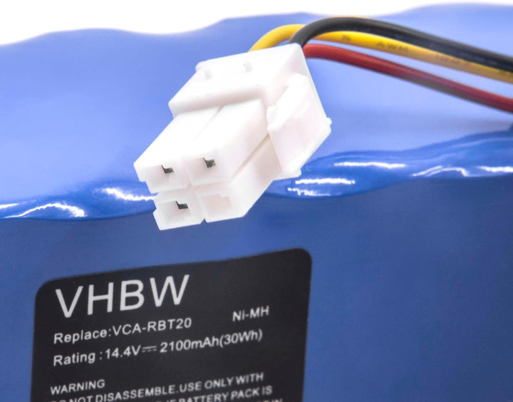 vhbw Akku Ersatzakku NiMH 2100mAh (14.4V) kompatibel mit Samsung Navibot der SR-Series, Ersatz für S