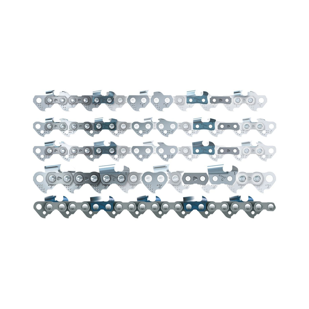 STIHL Ersatzkette PICCO SUPER 63 PS3 3616/55 3/8 Zoll, 55 Glieder, 1.3 mm, Länge 40 cm, 1 Stück, 361