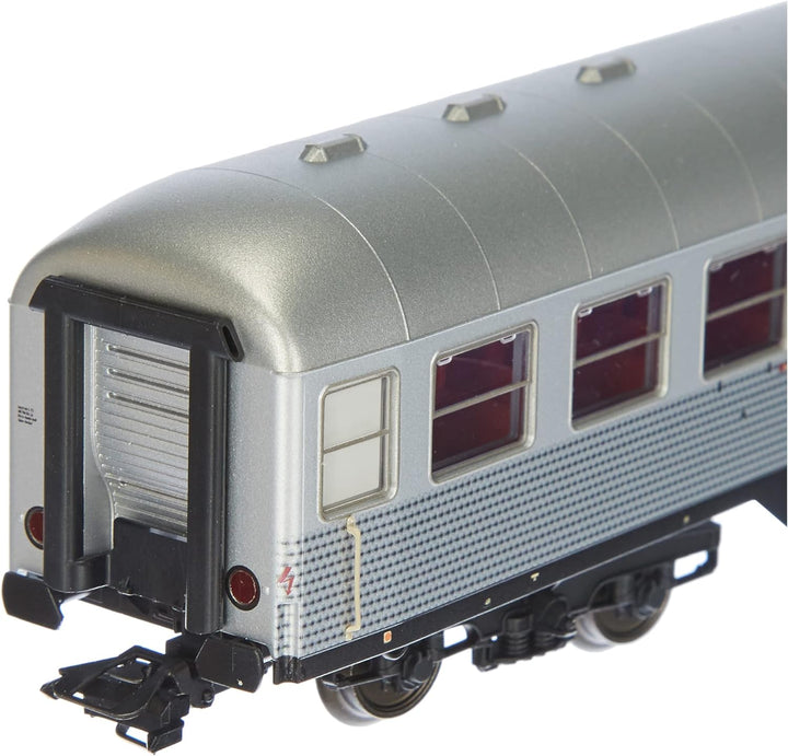 Märklin 43898 - Klassiker ModelleisenbahnPersonenwagen 1./2. Klasse, Silberlinge, Spur H0