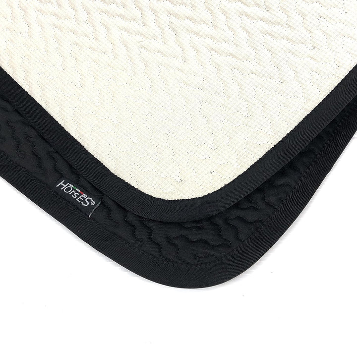 Horses, Pferdesattel Devon, Weiche und Widerstandsfähige Schabracke, Unverzichtbar, um das Pferd vor