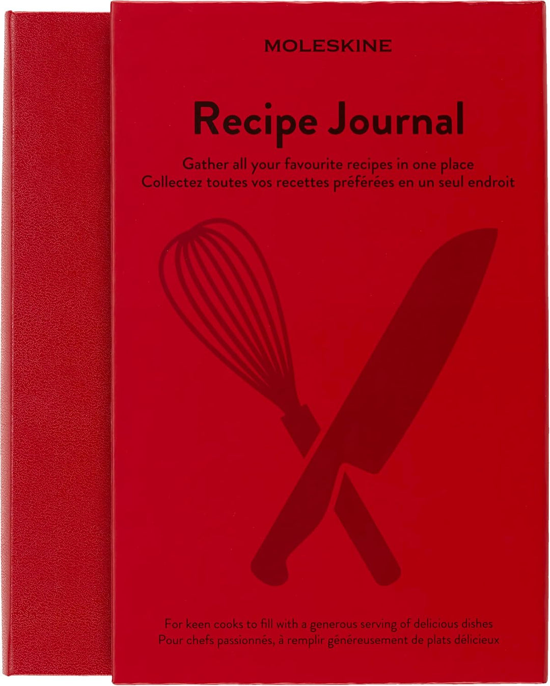 Moleskine - Rezeptjournal, Themen-Notizbuch - Hardcover-Notizbuch zum Sammeln und Organisieren Ihrer