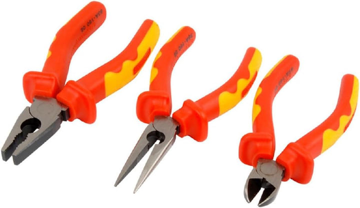 Draper Expert 69288 Isolierte VDE-Zangen, 3er-Set