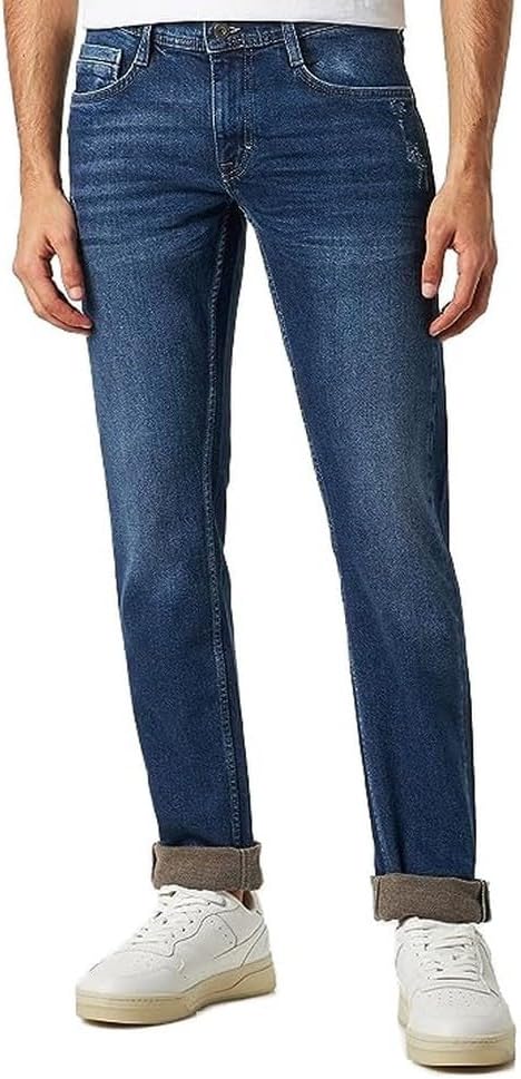 MUSTANG Herren Oregon Tapered Jeans 29W / 34L Dunkelblau 784, 29W / 34L Dunkelblau 784