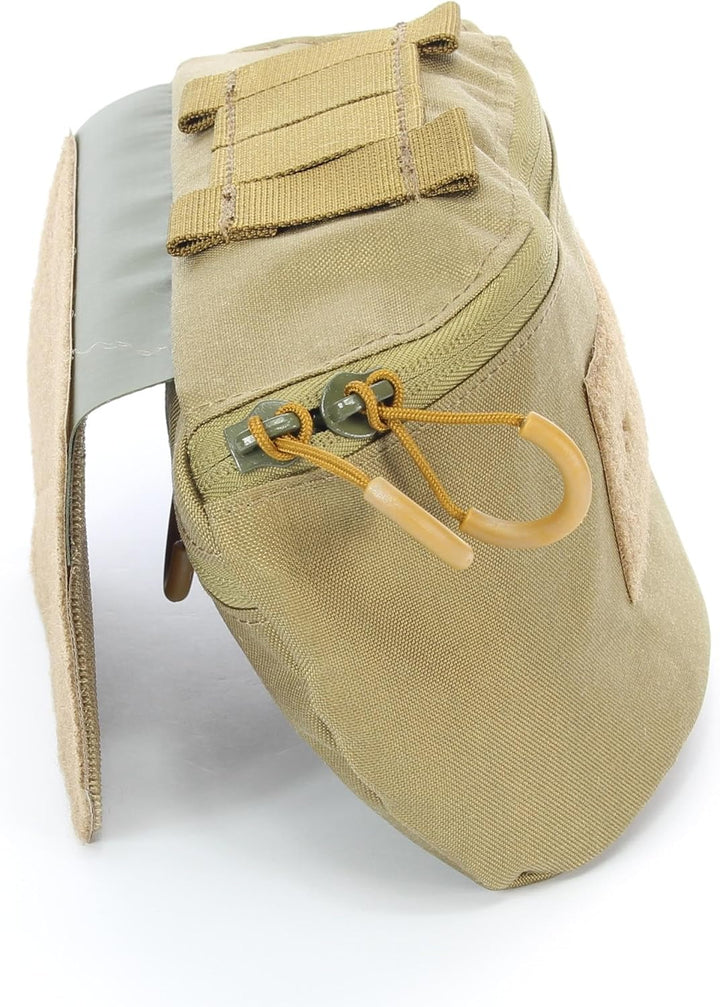 Zentauron Drop Down Pouch für Plattenträger Schutzwesten mit Fach für Weichballistik Zubehör Tasche
