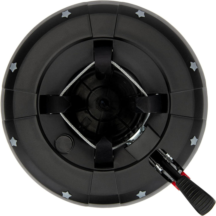 Star-Max, Kunststoff, anthrazit, 34 cm, Anthrazit