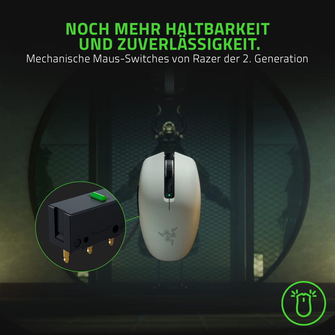 Razer Orochi V2 Mercury - Mobile kabellose Gaming-Maus mit bis zu 950 Stunden Batterie-Laufzeit (Ult