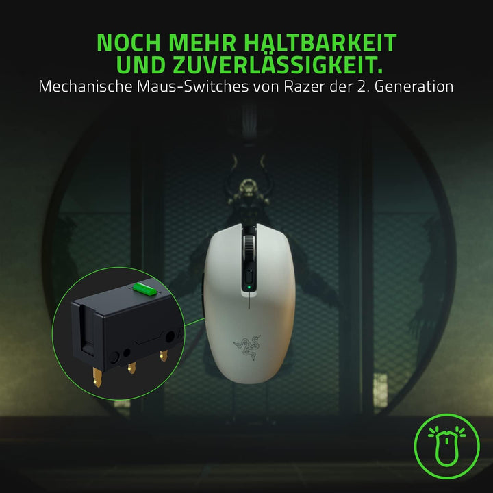 Razer Orochi V2 Mercury - Mobile kabellose Gaming-Maus mit bis zu 950 Stunden Batterie-Laufzeit (Ult