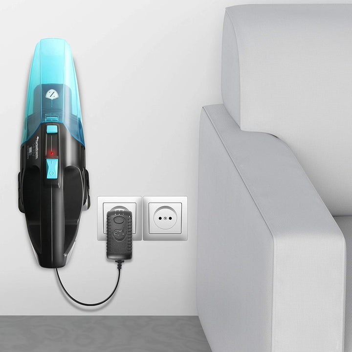 TurboTronic - Zyklon Akku Handstaubsauger, Staubsauger mit 14,8V LI-IONEN Power, starke Saugkraft (4