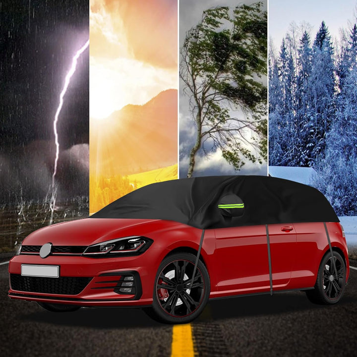 Autoabdeckung Wasserdicht Ersatz für VW Golf MK5/MK6/MK7/MK8 2004-2024, Halbgarage, Autohülle Autopl