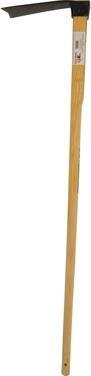 SHW-FIRE Reutlinger Hacke - Gartenhacke - Reuthacke für Harte Böden, Eschenholzstiel 135cm